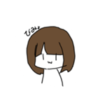 無表嬢ちゃん（個別スタンプ：15）