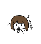 無表嬢ちゃん（個別スタンプ：16）