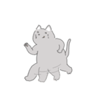 The cat is expressionless（個別スタンプ：4）