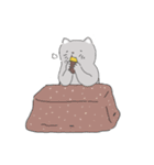 The cat is expressionless（個別スタンプ：29）