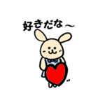 かわいい動物たちとお花たち（個別スタンプ：10）