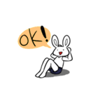アクティブ系うさぎ（個別スタンプ：11）