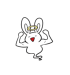 アクティブ系うさぎ（個別スタンプ：16）