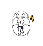 アクティブ系うさぎ（個別スタンプ：22）