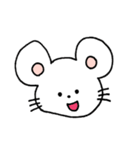 しろいねずみくん（個別スタンプ：1）