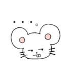 しろいねずみくん（個別スタンプ：11）