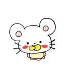 しろいねずみくん（個別スタンプ：25）