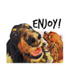 犬スター英語verー（個別スタンプ：14）