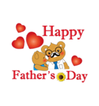 Bobby Bear - Happy Father's Day（個別スタンプ：1）