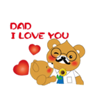 Bobby Bear - Happy Father's Day（個別スタンプ：5）