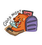 Notebookspec Beaver（個別スタンプ：26）