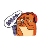 Notebookspec Beaver（個別スタンプ：37）
