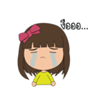 Nong pink bow（個別スタンプ：7）