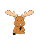 MiTai Moose Morning to Night（個別スタンプ：2）