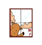 MiTai Moose Morning to Night（個別スタンプ：7）