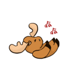 MiTai Moose Morning to Night（個別スタンプ：14）