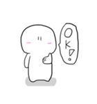 犬と飼い主。（個別スタンプ：13）