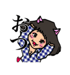 一般女子（個別スタンプ：9）