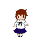 セーラ少女（個別スタンプ：4）