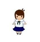 セーラ少女（個別スタンプ：6）