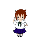 セーラ少女（個別スタンプ：7）