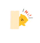 ぽちゃっとしたくま（個別スタンプ：2）