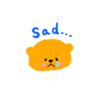 ぽちゃっとしたくま（個別スタンプ：11）