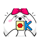 Fluffy Ball Girl-Practical Chapter（個別スタンプ：12）