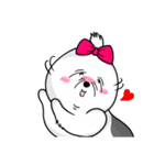 Fluffy Ball Girl-Practical Chapter（個別スタンプ：15）