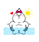 Fluffy Ball Girl-Practical Chapter（個別スタンプ：40）