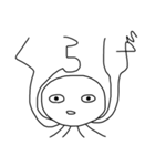 むきりょくらげ（個別スタンプ：2）