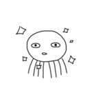 むきりょくらげ（個別スタンプ：37）