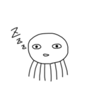 むきりょくらげ（個別スタンプ：40）