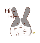 Rabbit will be small fat（個別スタンプ：1）