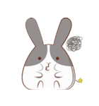 Rabbit will be small fat（個別スタンプ：3）