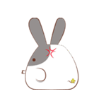 Rabbit will be small fat（個別スタンプ：5）