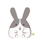 Rabbit will be small fat（個別スタンプ：9）