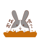Rabbit will be small fat（個別スタンプ：12）