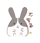 Rabbit will be small fat（個別スタンプ：17）