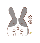 Rabbit will be small fat（個別スタンプ：18）