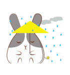 Rabbit will be small fat（個別スタンプ：21）