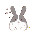 Rabbit will be small fat（個別スタンプ：23）