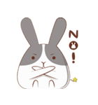 Rabbit will be small fat（個別スタンプ：31）