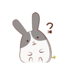 Rabbit will be small fat（個別スタンプ：32）