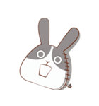 Rabbit will be small fat（個別スタンプ：38）