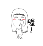 13 be a Lazy girl.（個別スタンプ：11）