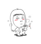 13 be a Lazy girl.（個別スタンプ：28）