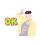 Mr. Hue style（個別スタンプ：1）