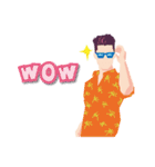 Mr. Hue style（個別スタンプ：7）