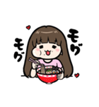 Cute Girl's Life~（個別スタンプ：1）